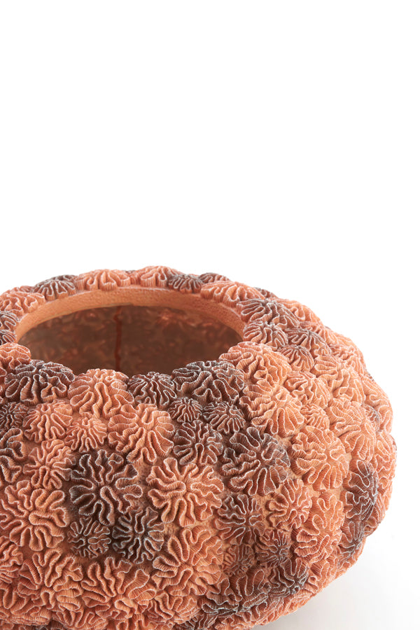 Light & Living Accessories Vase deco 47,5x25,5 cm CORAL peach-light brown House of Isabella UK