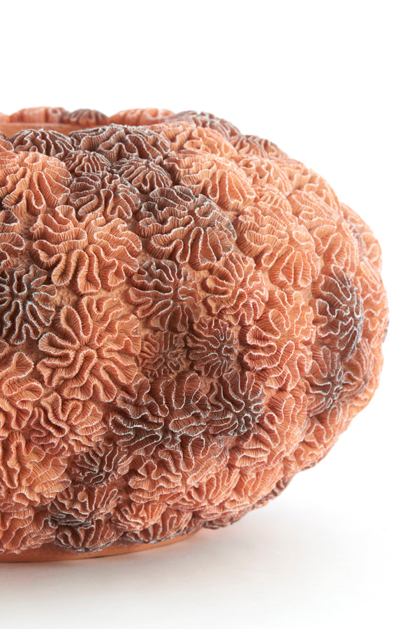 Light & Living Accessories Vase deco 47,5x25,5 cm CORAL peach-light brown House of Isabella UK