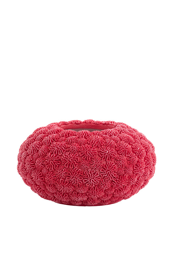 Light & Living Accessories Vase deco 47,5x25,5 cm CORAL red House of Isabella UK