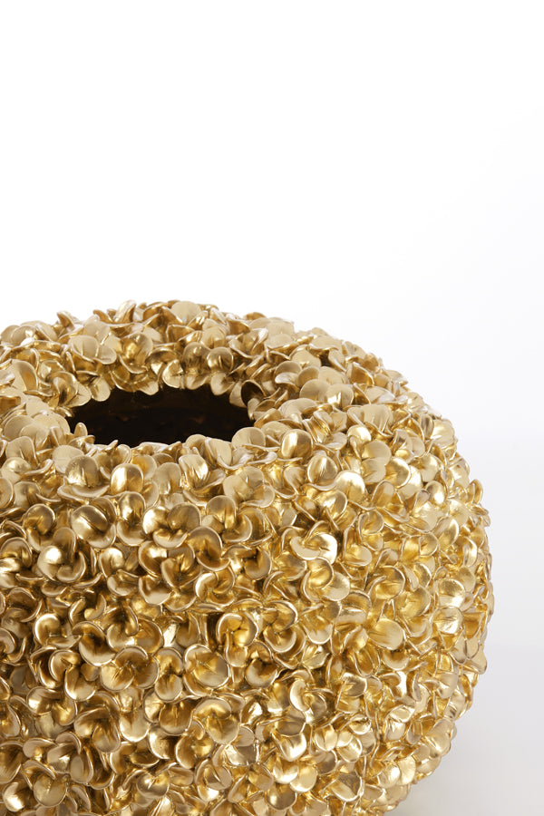 Light & Living Accessories Vase deco 47,5x30 cm PHYLIA gold House of Isabella UK