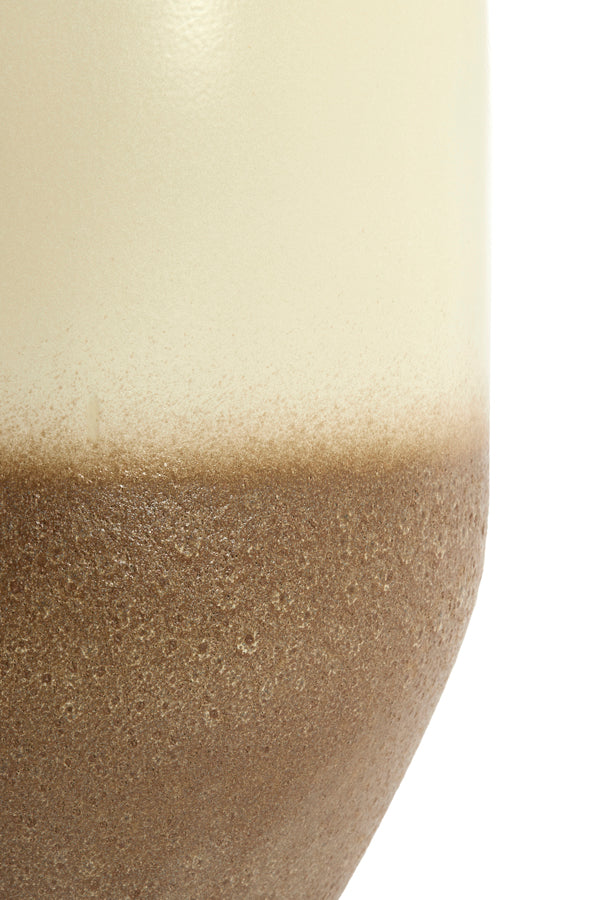Light & Living Accessories Vase deco 47,5x65 cm ISAURA ceramics cream+brown House of Isabella UK