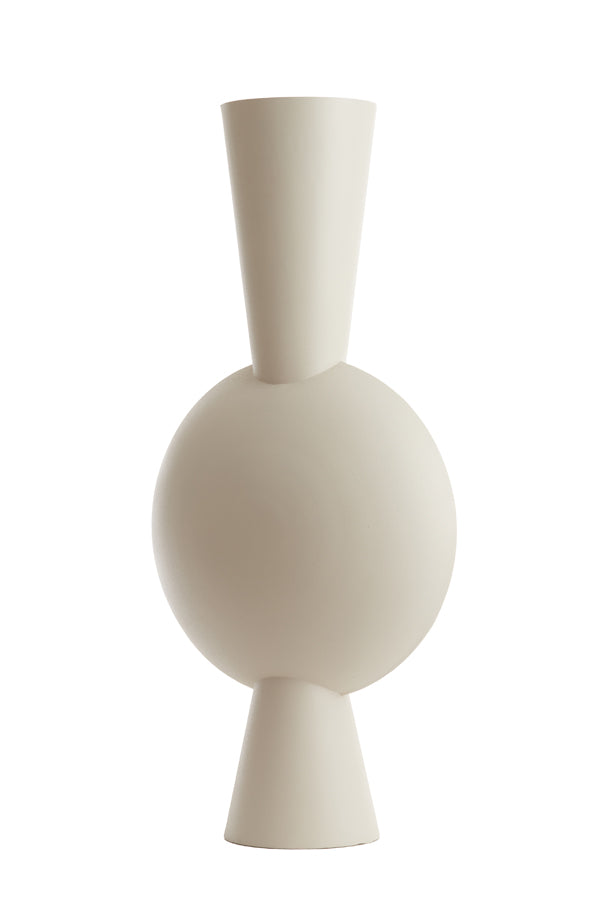 Light & Living Accessories Vase deco 47x26x100 cm KAVANDU cream House of Isabella UK