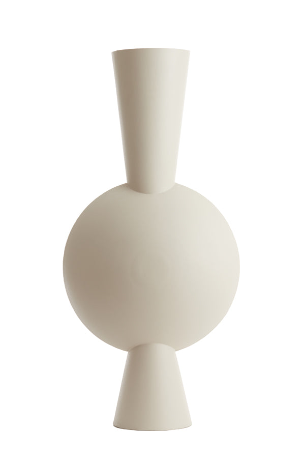 Light & Living Accessories Vase deco 47x26x100 cm KAVANDU cream House of Isabella UK