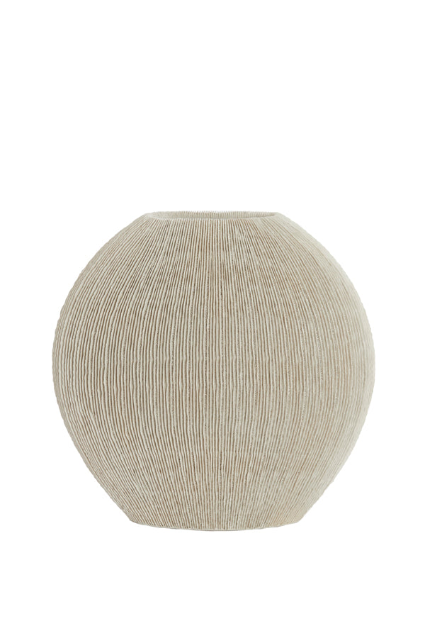 Light & Living Accessories Vase deco 50x15x50 cm BUBIO cream House of Isabella UK