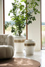 Light & Living Accessories Vase deco 50x64 cm VALERIA ceramics cream+brown House of Isabella UK