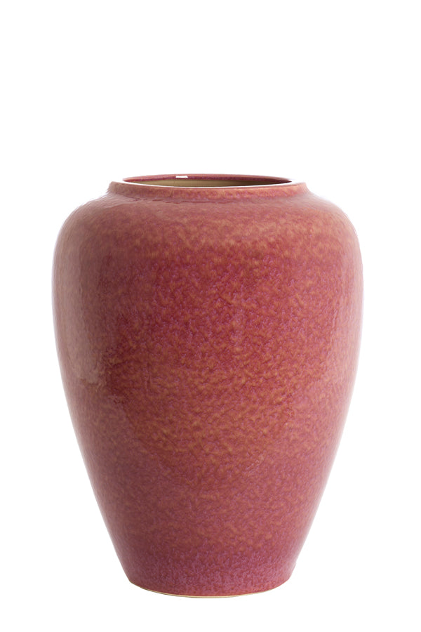 Light & Living Accessories Vase deco 50x64 cm VALERIA ceramics dark pink House of Isabella UK