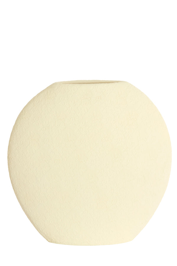 Light & Living Accessories Vase deco 51x14x50 cm RENDA cream House of Isabella UK