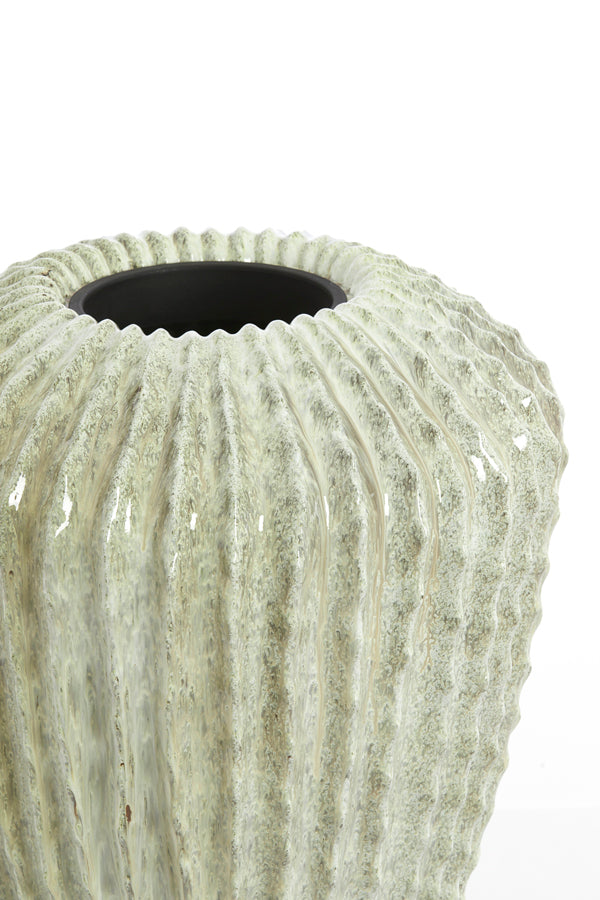 Light & Living Accessories Vase deco 52x65 cm CACTI shiny mint green House of Isabella UK