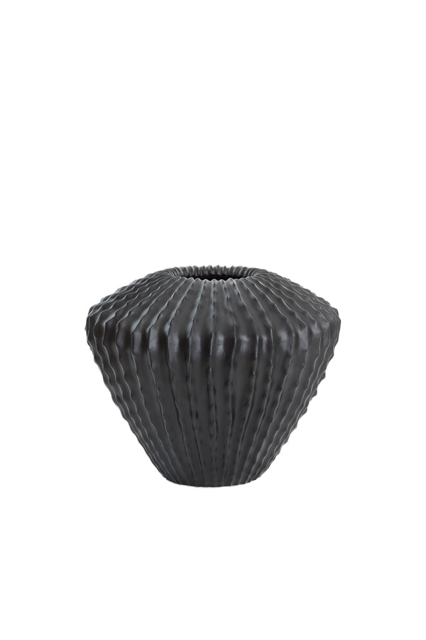 Light & Living Accessories Vase deco 55x45 cm CACTI matt black House of Isabella UK