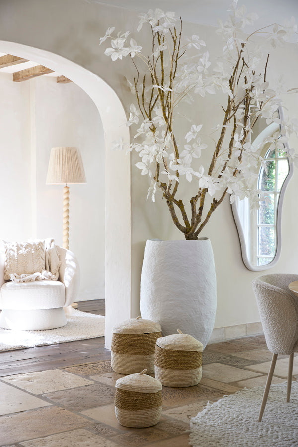 Light & Living Accessories Vase deco 59x90 cm TINGRI cream House of Isabella UK