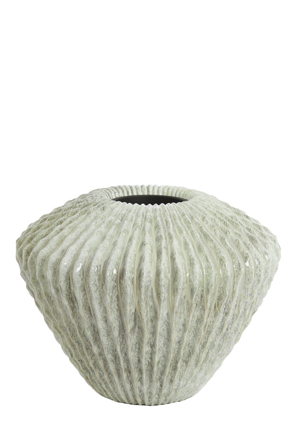 Light & Living Accessories Vase deco 66x53 cm CACTI shiny mint green House of Isabella UK