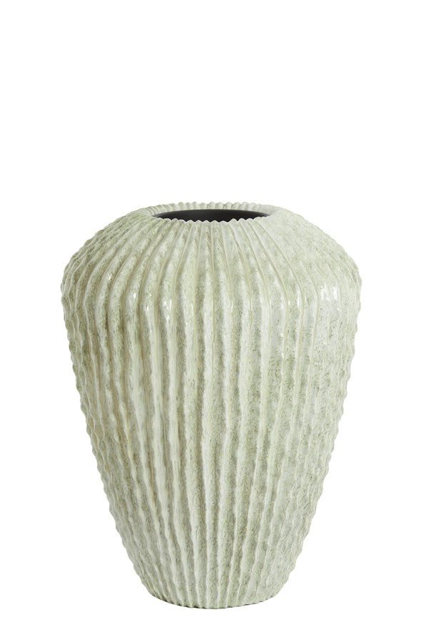 Light & Living Accessories Vase deco 66x88 cm CACTI shiny mint green House of Isabella UK