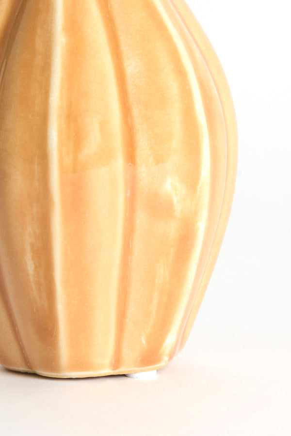 Light & Living Accessories Vase deco 8,5x15,5 cm SHIREL ceramics orange House of Isabella UK