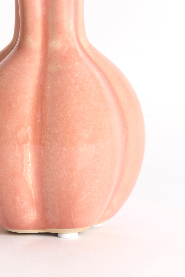 Light & Living Accessories Vase deco 8x17 cm SYDELL ceramics pink House of Isabella UK