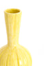Light & Living Accessories Vase deco 9,5x17 cm SHAREL ceramics yellow House of Isabella UK