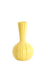 Light & Living Accessories Vase deco 9,5x17 cm SHAREL ceramics yellow House of Isabella UK