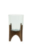 Light & Living Accessories Vase on base 22,5x33,5 cm JACE glass+wood brown House of Isabella UK