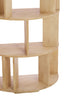 Light & Living Accessories Wall cabinet open 76x37x212 cm LIMPYA matt natural House of Isabella UK