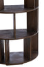 Light & Living Accessories Wall cabinet open 76x37x212 cm LIMPYA wood matt dark russet House of Isabella UK