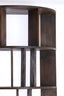 Light & Living Accessories Wall cabinet open 76x37x212 cm LIMPYA wood matt dark russet House of Isabella UK