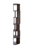 Light & Living Accessories Wall cabinet open 76x37x212 cm LIMPYA wood matt dark russet House of Isabella UK