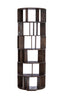 Light & Living Accessories Wall cabinet open 76x37x212 cm LIMPYA wood matt dark russet House of Isabella UK