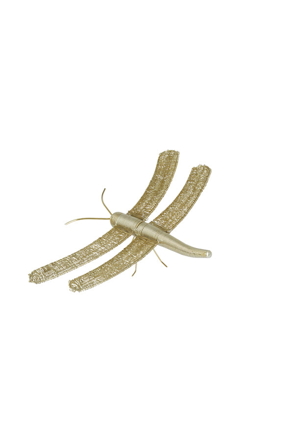 Light & Living Accessories Wall ornament 36x25x9 cm DRAGONFLY gold House of Isabella UK