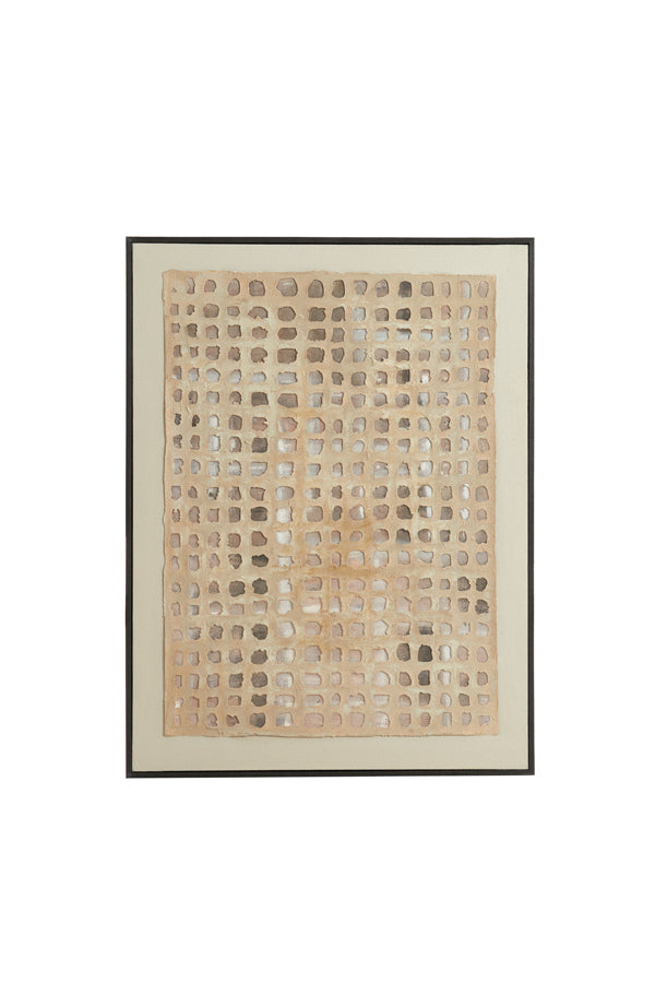 Light & Living Accessories Wall ornament 60x3,5x80 cm DEHESA cream+sand+taupe House of Isabella UK