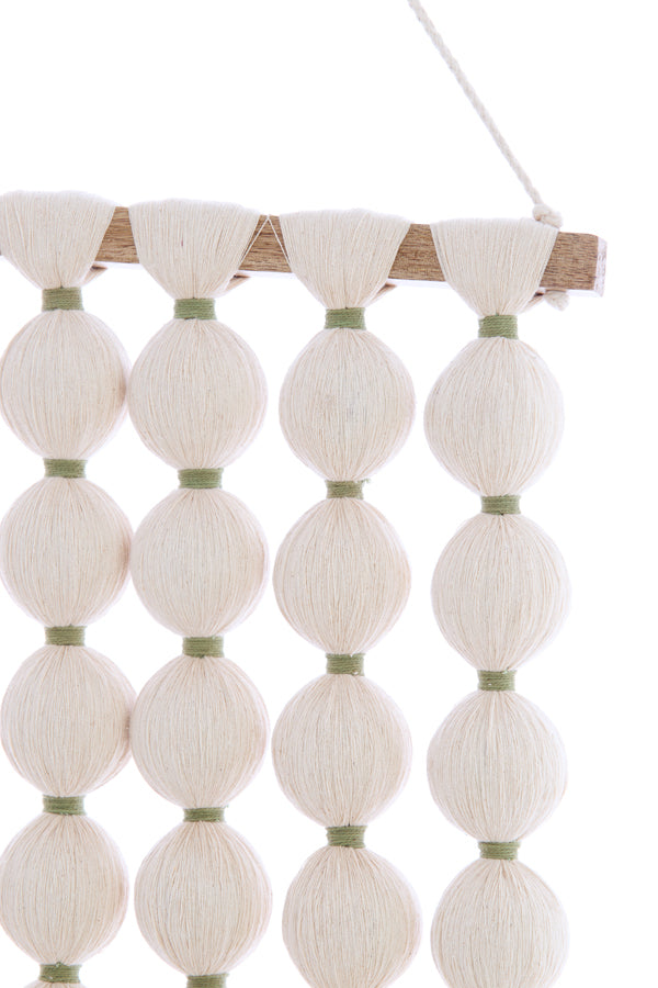 Light & Living Accessories Wall ornament 60x4x76 cm WARD cream+green House of Isabella UK