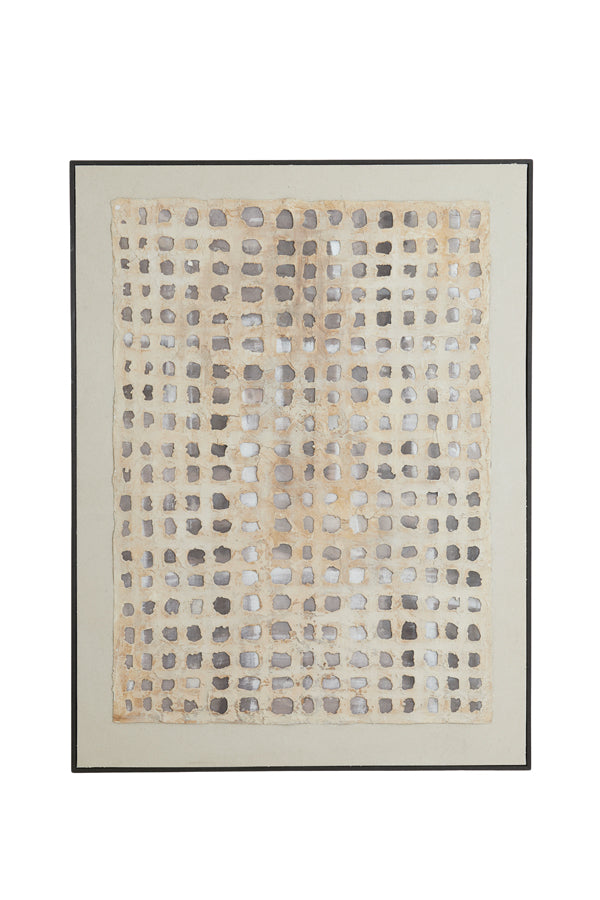 Light & Living Accessories Wall ornament 90x3,5x120 cm DEHESA cream+sand-taupe House of Isabella UK