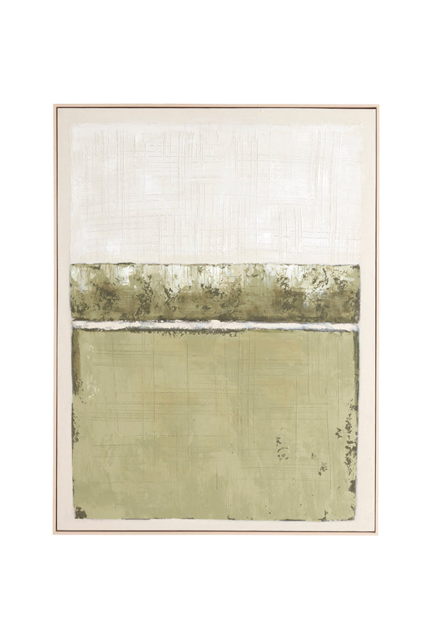 Light & Living Accessories Wall ornament 90x3,5x120 cm MAREYA olive green+cream House of Isabella UK