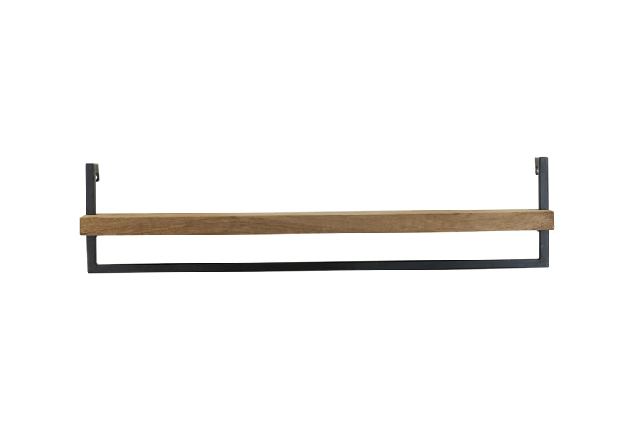 Light & Living Accessories Wall shelf 100x15x24 cm MADDISON wood dark brown House of Isabella UK