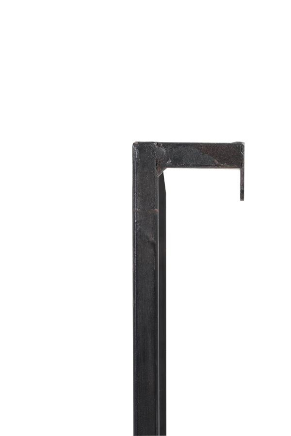 Light & Living Accessories Wall shelf 100x15x24 cm MADDISON wood matt black House of Isabella UK