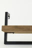 Light & Living Accessories Wall shelf 120x18x24 cm MADDISON wood dark brown House of Isabella UK