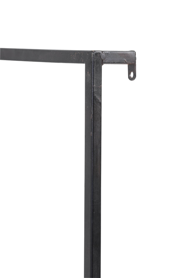 Light & Living Accessories Wall shelf 30x15x50 cm MADDISON wood matt black House of Isabella UK