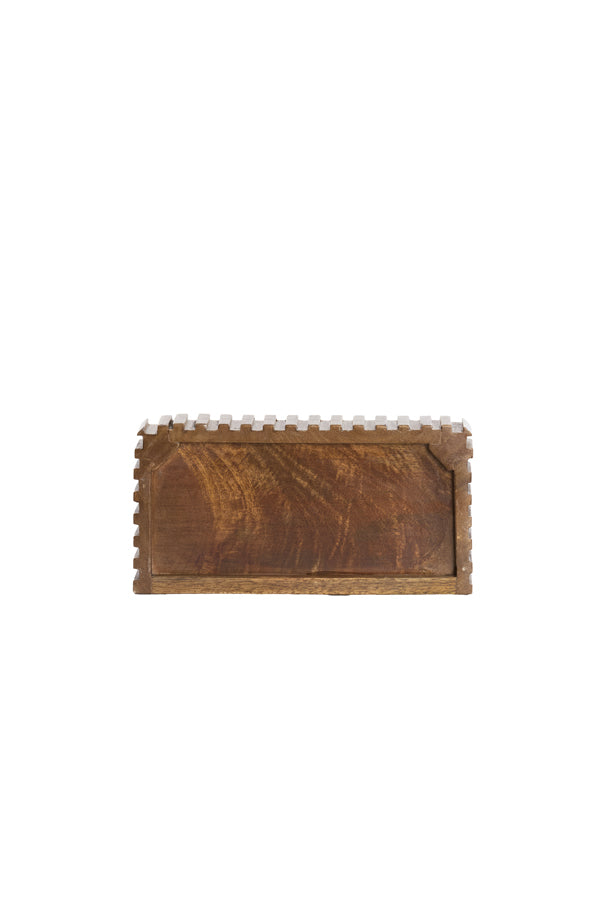 Light & Living Accessories Wall shelf 30x15x7 cm GATURA wood dark brown House of Isabella UK