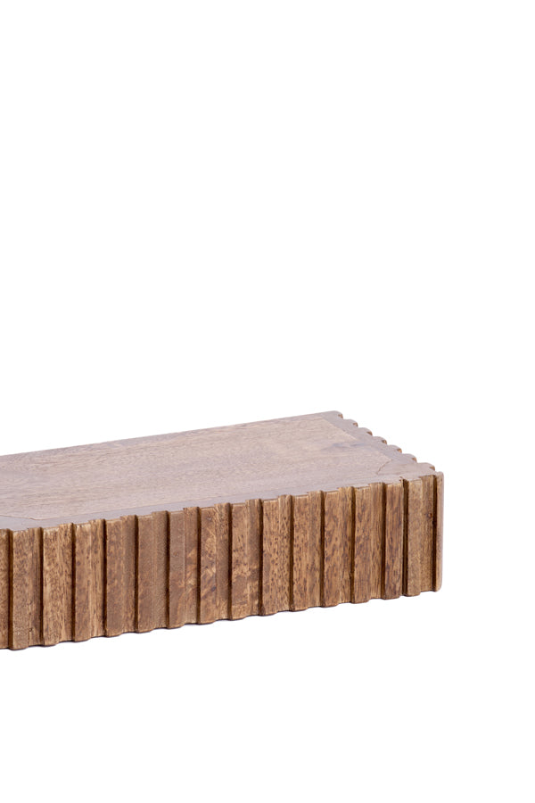 Light & Living Accessories Wall shelf 30x15x7 cm GATURA wood dark brown House of Isabella UK