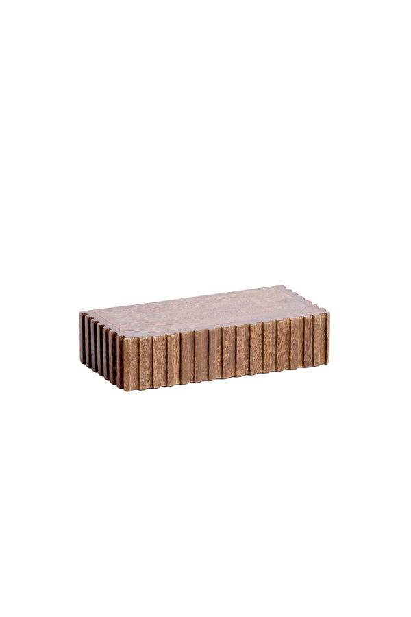 Light & Living Accessories Wall shelf 30x15x7 cm GATURA wood dark brown House of Isabella UK