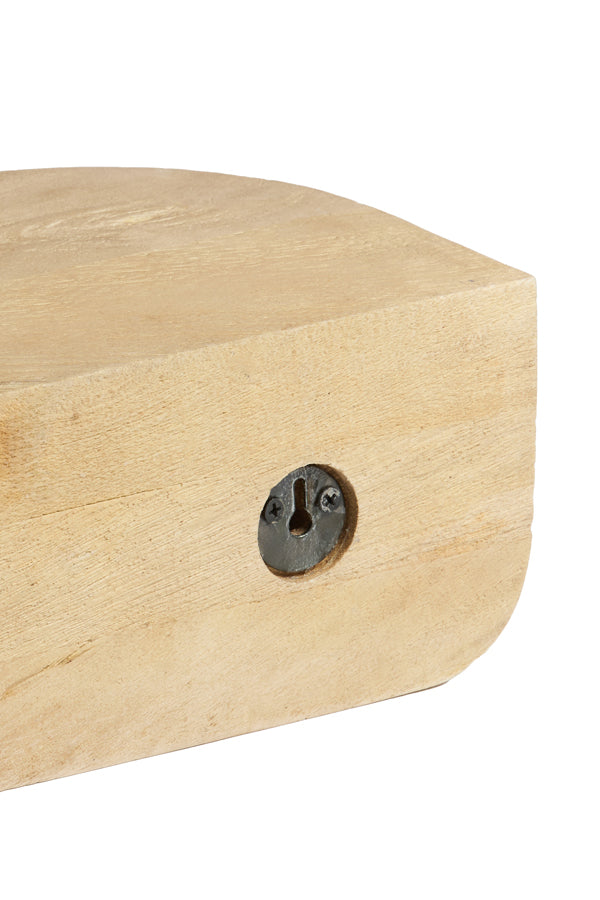 Light & Living Accessories Wall shelf 30x18x12 cm DELGADO wood natural House of Isabella UK