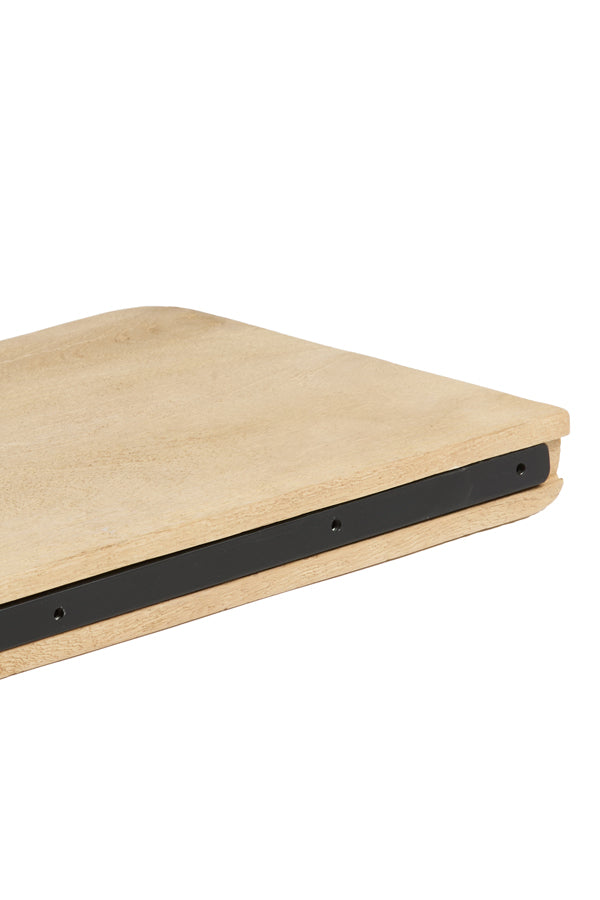Light & Living Accessories Wall shelf 41x25x4 cm DELGADO wood natural House of Isabella UK