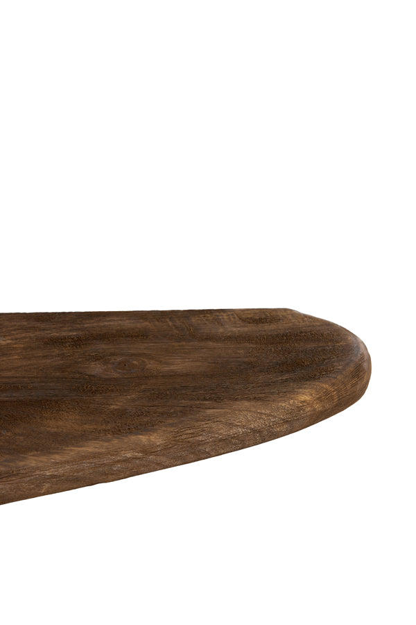 Light & Living Accessories Wall shelf 49x15x3 cm GINOSU matt dark brown House of Isabella UK