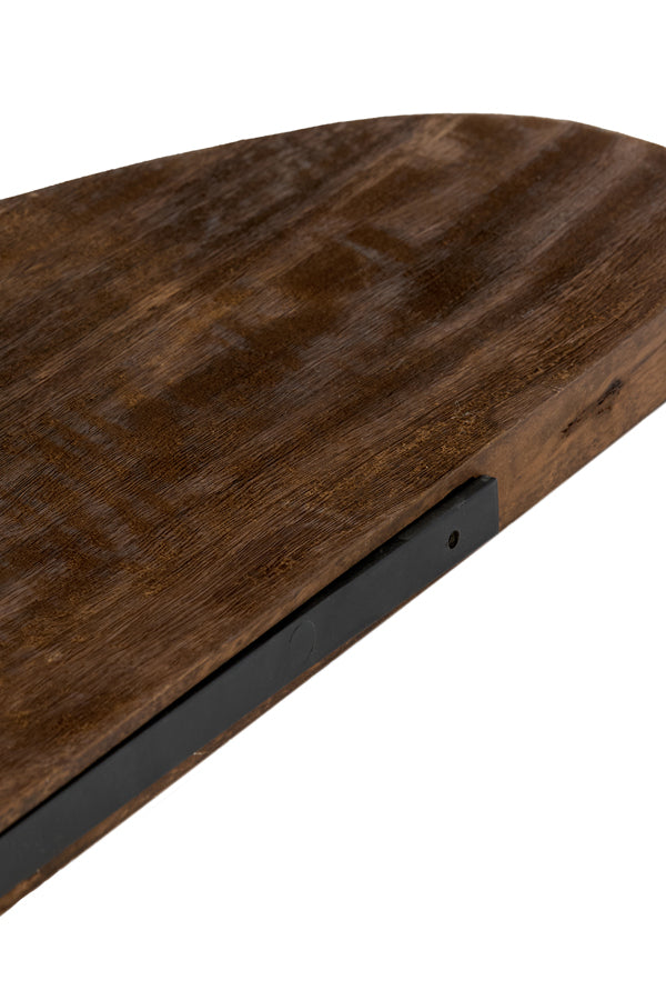 Light & Living Accessories Wall shelf 49x15x3 cm GINOSU matt dark brown House of Isabella UK