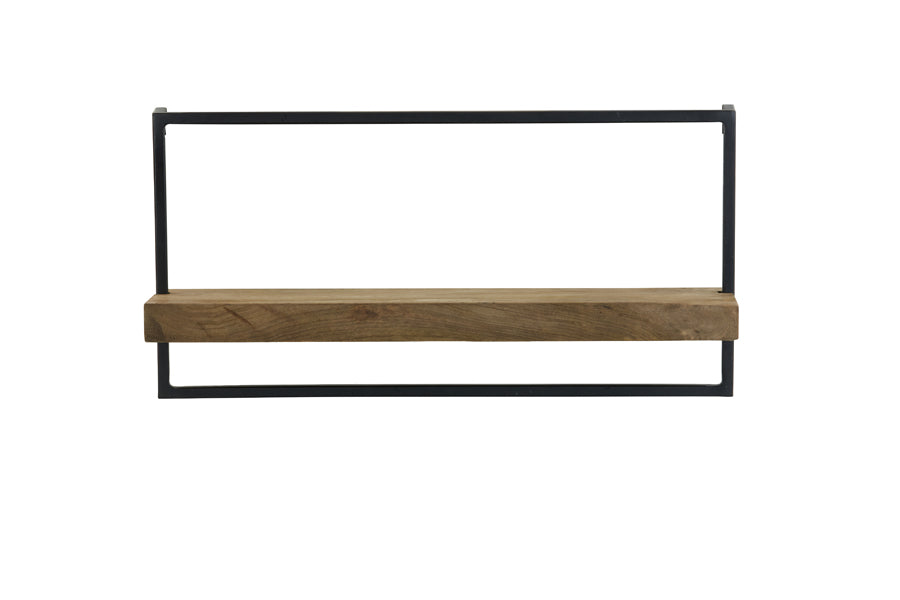 Light & Living Accessories Wall shelf 60x15x30 cm MADDISON wood dark brown House of Isabella UK