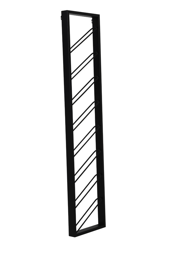 Light & Living Accessories Wine rack 8 bottles 36x6x160 cm MALBEO black House of Isabella UK