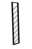 Light & Living Accessories Wine rack 8 bottles 36x6x160 cm MALBEO black House of Isabella UK