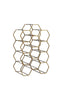 Light & Living Furniture Wine rack 12 bottles 30x18x46 cm SALBRIS antique bronze House of Isabella UK