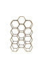 Light & Living Furniture Wine rack 12 bottles 30x18x46 cm SALBRIS antique bronze House of Isabella UK