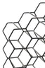 Light & Living Furniture Wine rack 20 bottles 48x18x52 cm SALBRIS matt black House of Isabella UK