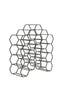 Light & Living Furniture Wine rack 20 bottles 48x18x52 cm SALBRIS matt black House of Isabella UK