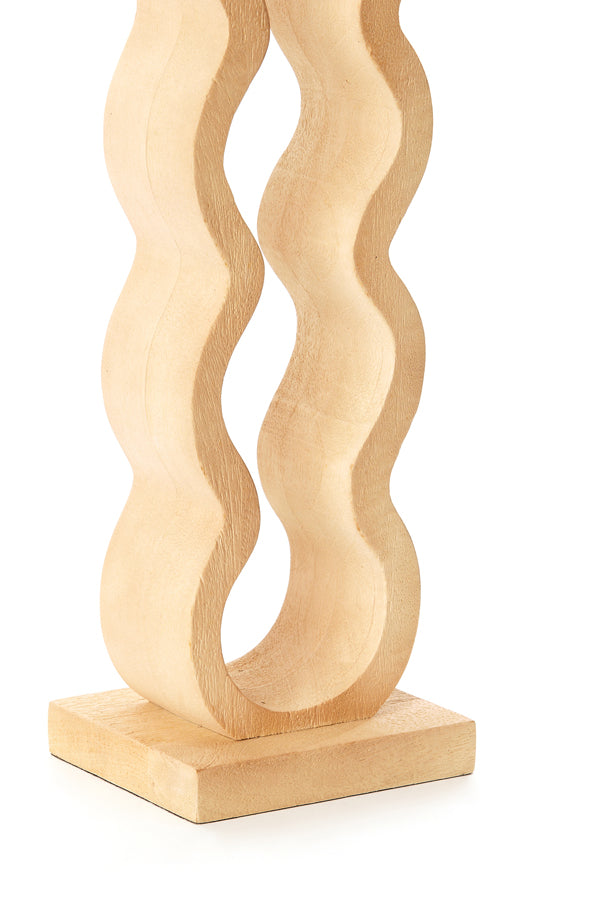 Light & Living Furniture Wine rack 4 bottles 15,5x12,5x47 cm EDOLO wood matt natural House of Isabella UK